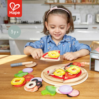 HAPE Perfect Pizza Playset	ชุดพิซซ่าพร้อมกล่องใส่	3Y+ รูปที่ 4