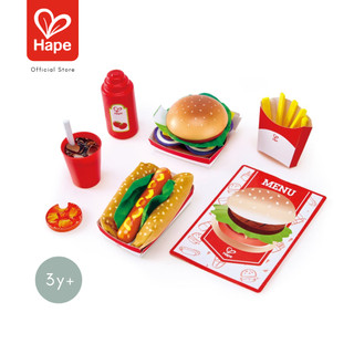 HAPE Fast Food Set	แฮมเบอร์เกอร์และฮอตด็อกซ์	3Y+ รูปที่ 7