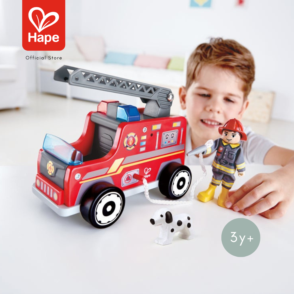 Hape - Fire Rescue Team        รถดับเพลิงใหม่        3Y+ รูปที่ 2