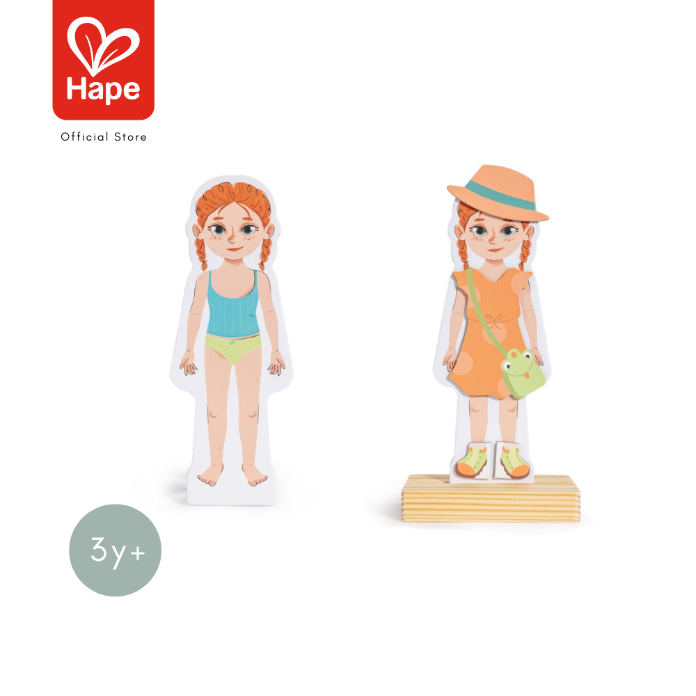 Hape - Dress-Up Magnetic Puzzle        แม่เหล็กแต่งตัว        3Y+ รูปที่ 7