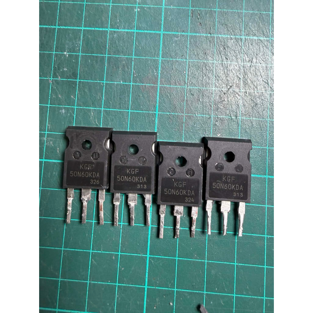 [ของแท้ถอด] IGBT KGF50N60KDA 600V 50A วงจรอินเวอร์เตอร์/เครื่องเชื่อมแบะวงจรแอร์อินเวอร์เตอร์ KGF 50