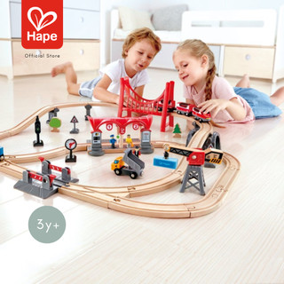 Hape - Busy City Rail Set        รถไฟในเมืองยุ่งเหยิง        3Y+ รูปที่ 2