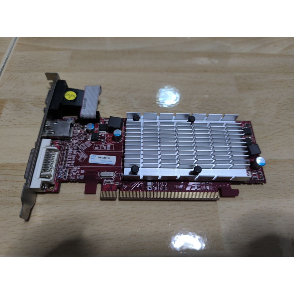 การ์ดสำรอง HD5450 ddr3 1 gb เย็นๆ