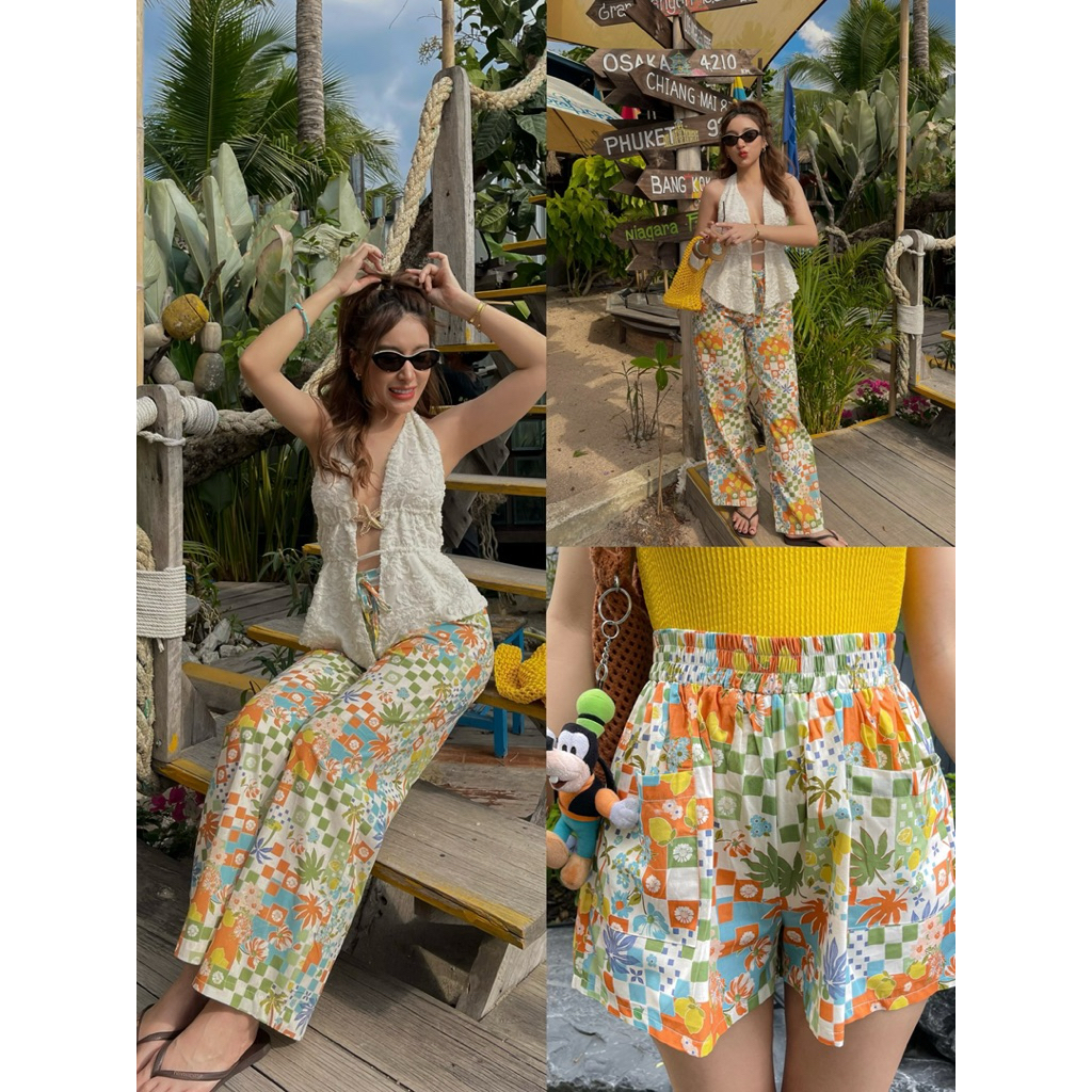S MMA LINEN PANTS ✨ (พร้อมส่ง) – โปรปัง