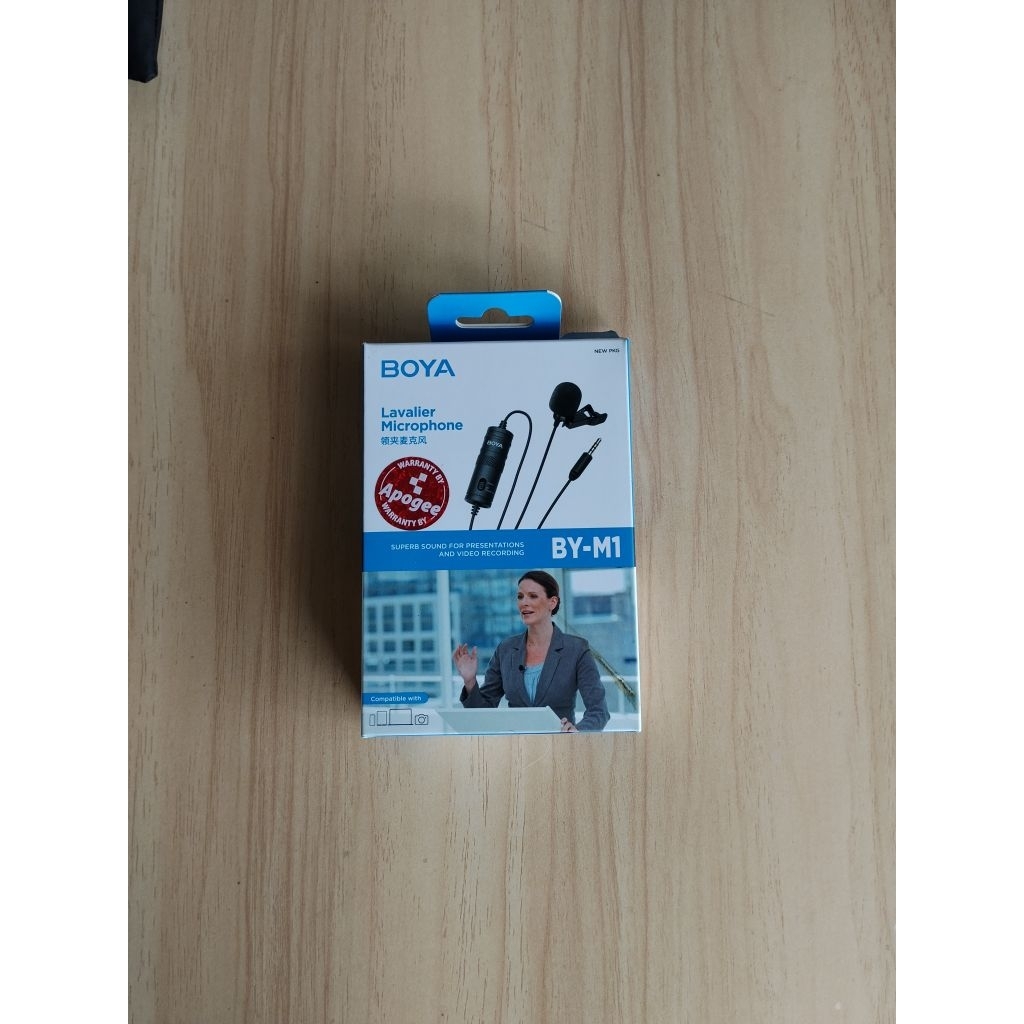 ไมค์ BOYA BY-M1  Lavalier Microphone