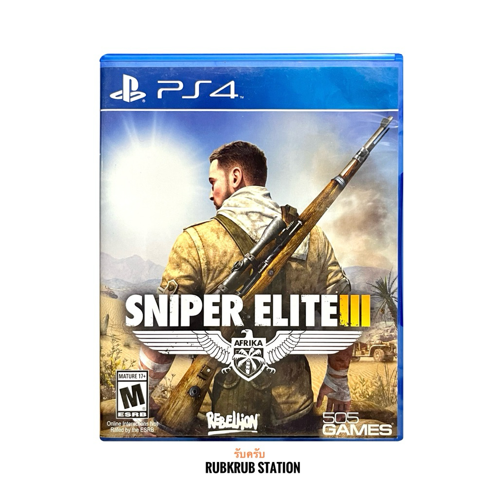 แผ่น Ps4 Sniper Elite 3