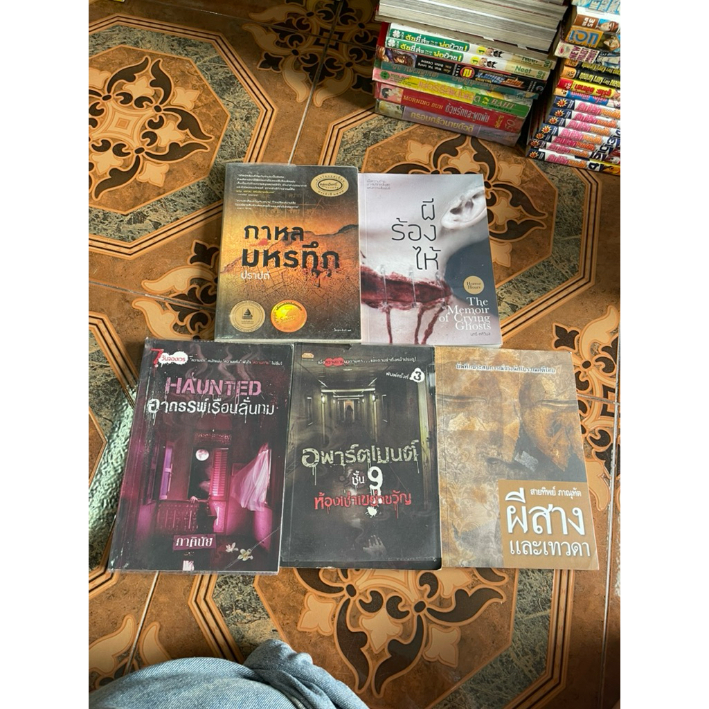 #หนังสือผี สยองขวัญ สืบสวน ภาคินัย มือสอง ช1🌺120369