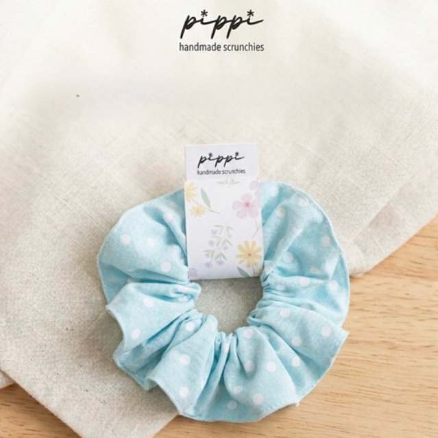 Scrunchies โดนัทมัดผม ยางรัดผม ผ้าคอตตอน size s