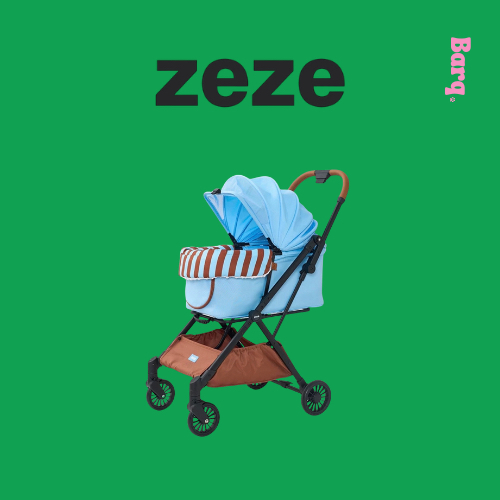 [พร้อมส่ง] zeze รถเข็นสัตว์เลี้ยง – รุ่น Omni Pet Stroller barq.