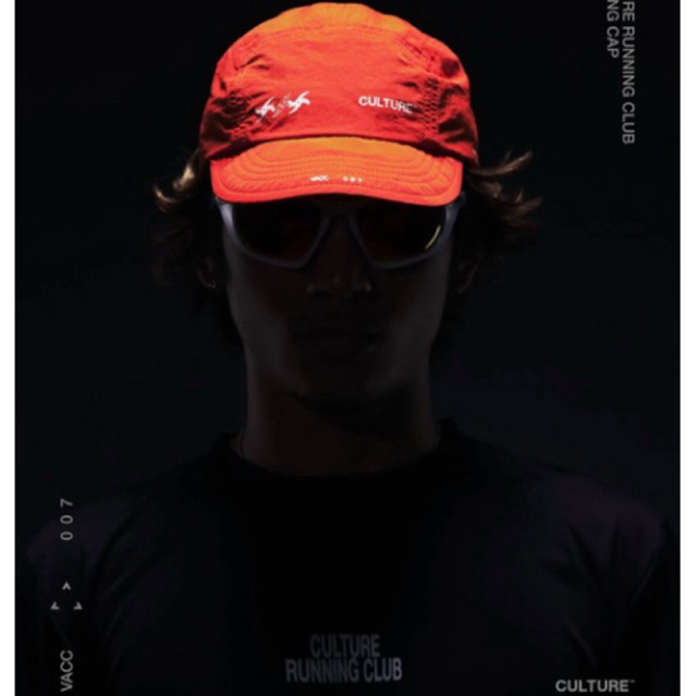 Culture Running Club Running Cap Orange