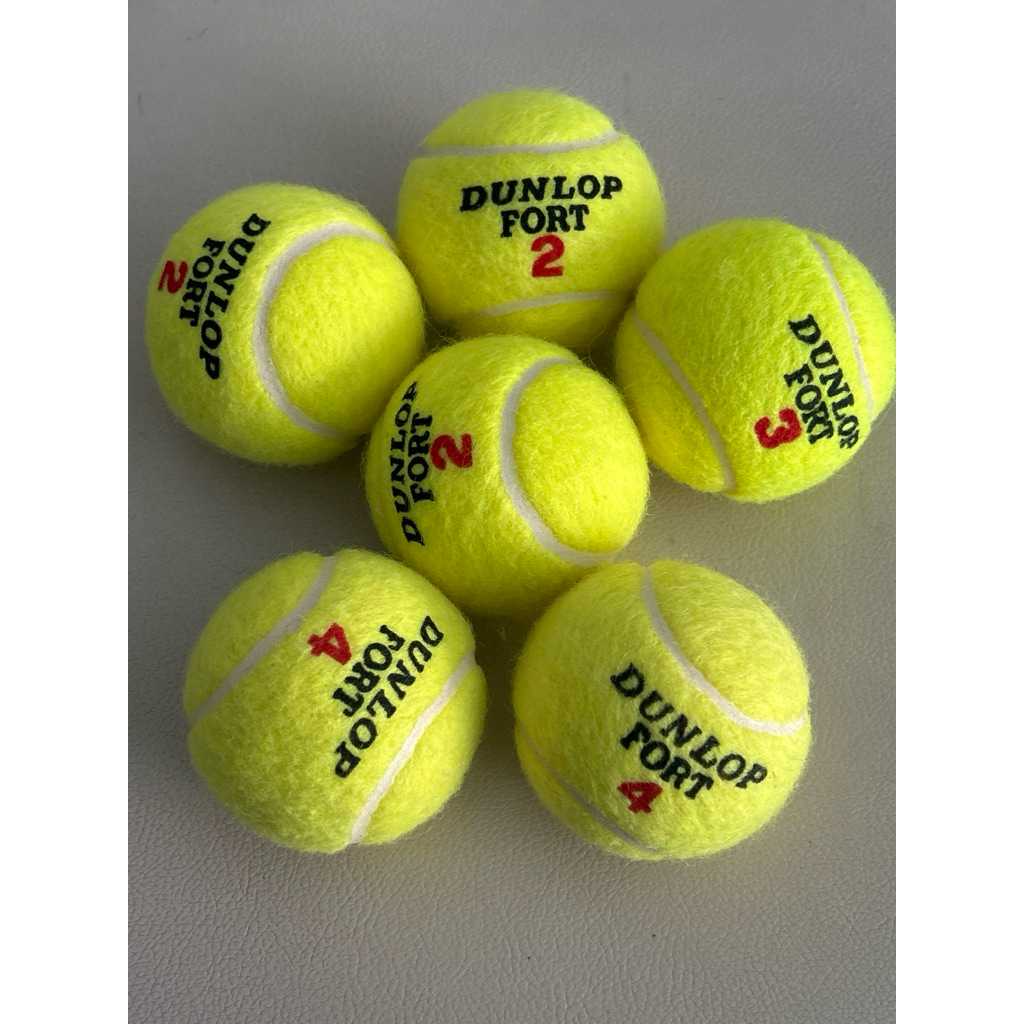 ลูกเทนนิส DUNLOP FORT WILSON AUS.Open ลูกเทนนิสมือสอง ลูกสำหรับซ้อม ใช้เรียน