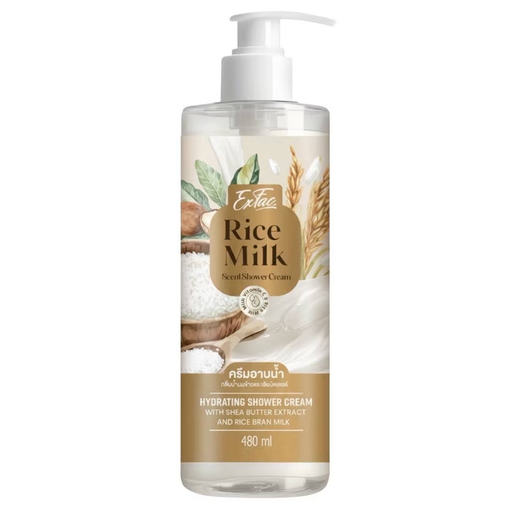EXFAC - Shower Cream (480ml) เอ็กแฟค ชาวเวอร์ ครีม รูปที่ 2