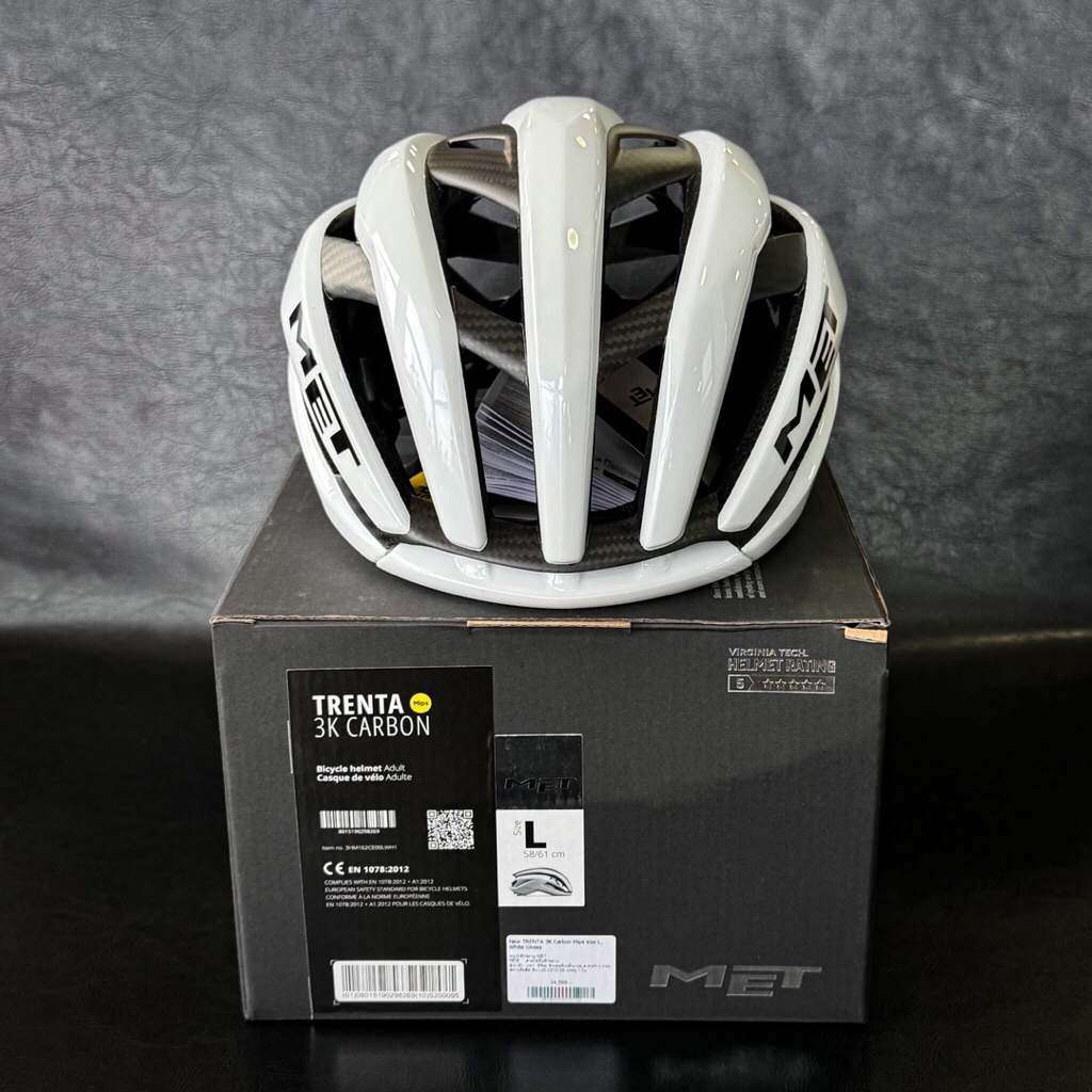 หมวก MET Tranta 3K Carbon Mips
