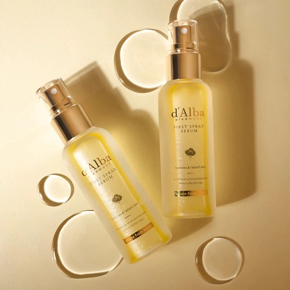 [แพ็คคู่] d'Alba White Truffle First Spray Serum 100ML x2 Bundle Set d'Alba ไวท์ทรัฟเฟิล เฟิร์สสเปรย