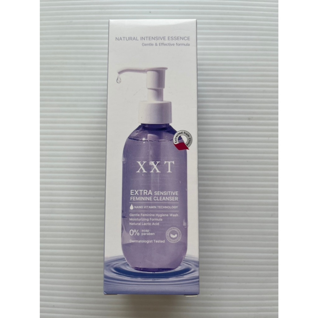 XXT Extra Sensitive Feminine Cleanser ล้างจุดซ่อนเร้น 200 ml. (สินค้ารีวิวไม่ได้ใช้)