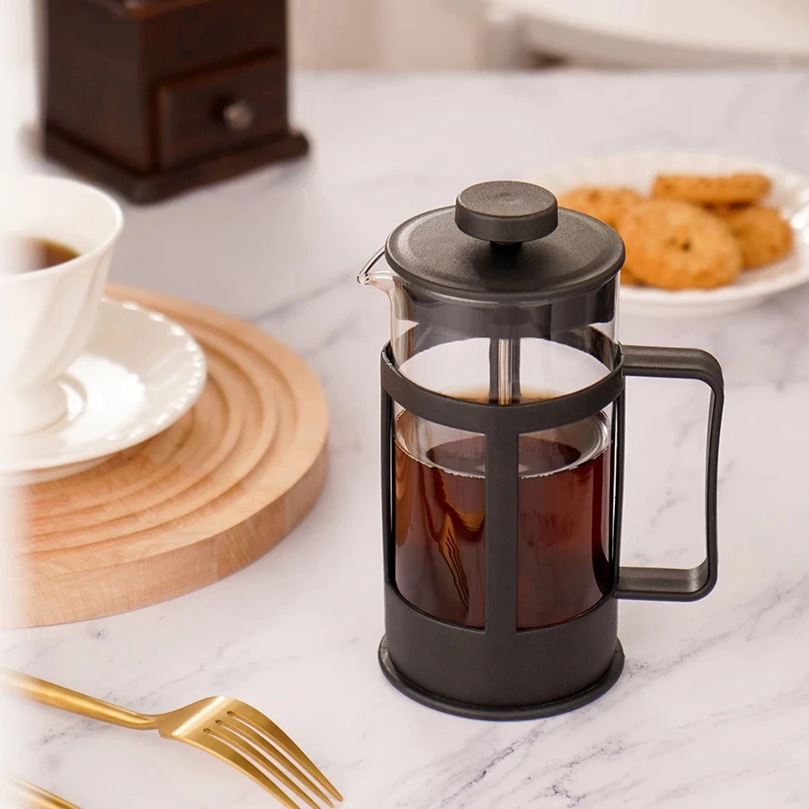 กาชงกาแฟ French Press เหยือกกาแฟสด แกนกดสแตนเลส ดริปกาแฟ มีคุณภาพ ราคาถูก ขนาด 350 / 600 /800ml thumbnail 10