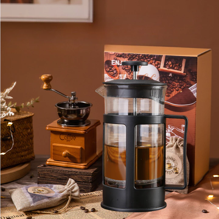 กาชงกาแฟ French Press เหยือกกาแฟสด แกนกดสแตนเลส ดริปกาแฟ มีคุณภาพ ราคาถูก ขนาด 350 / 600 /800ml thumbnail 6