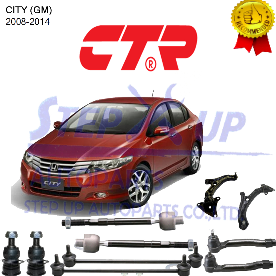 ลูกหมากปีกนกล่าง,ลูกหมากกันโคลงหน้า,ลูกหมากแร็คไม้ตีกลอง,ลูกหมากคันชักนอก,ปีกนกล่าง,CITY(GM)2008-201