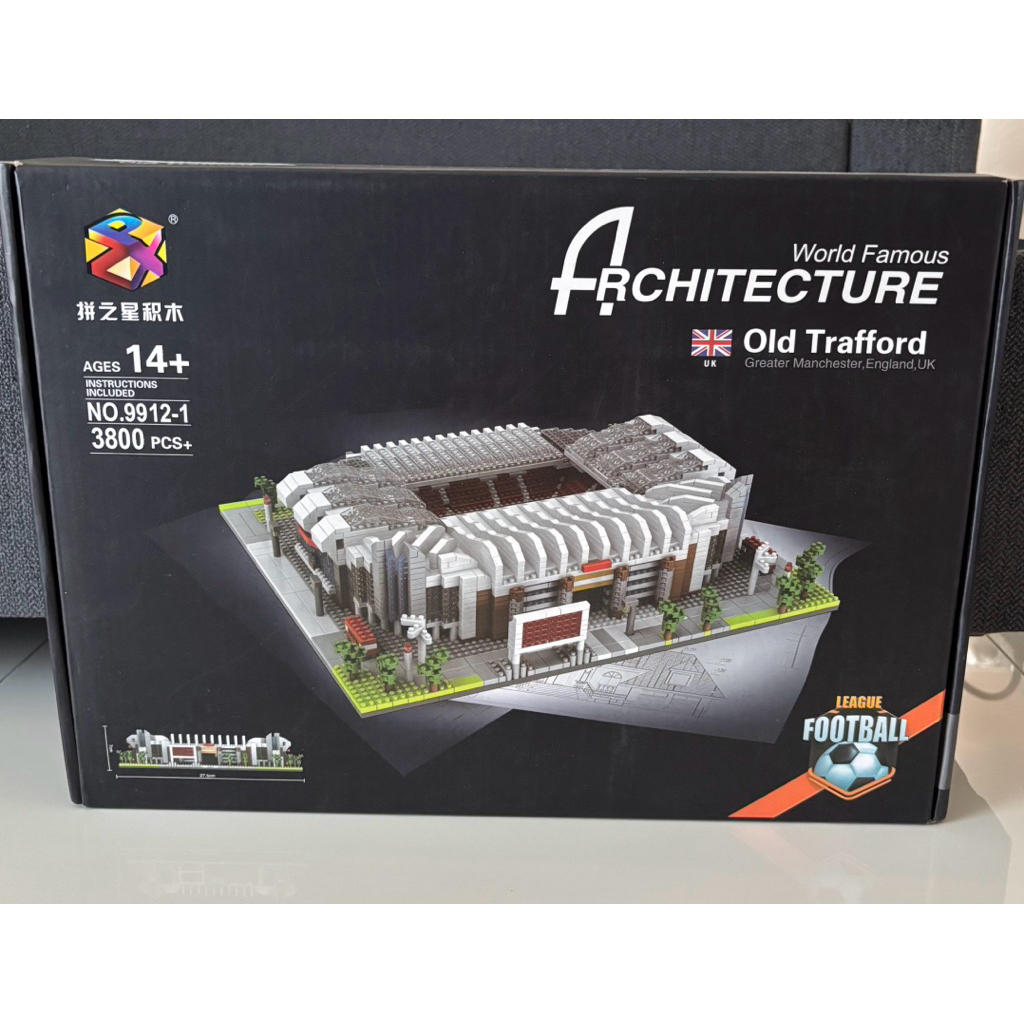 🔥Sale ของเล่นต่อบล็อก สนามฟุตบอล Old Trafford Stadium