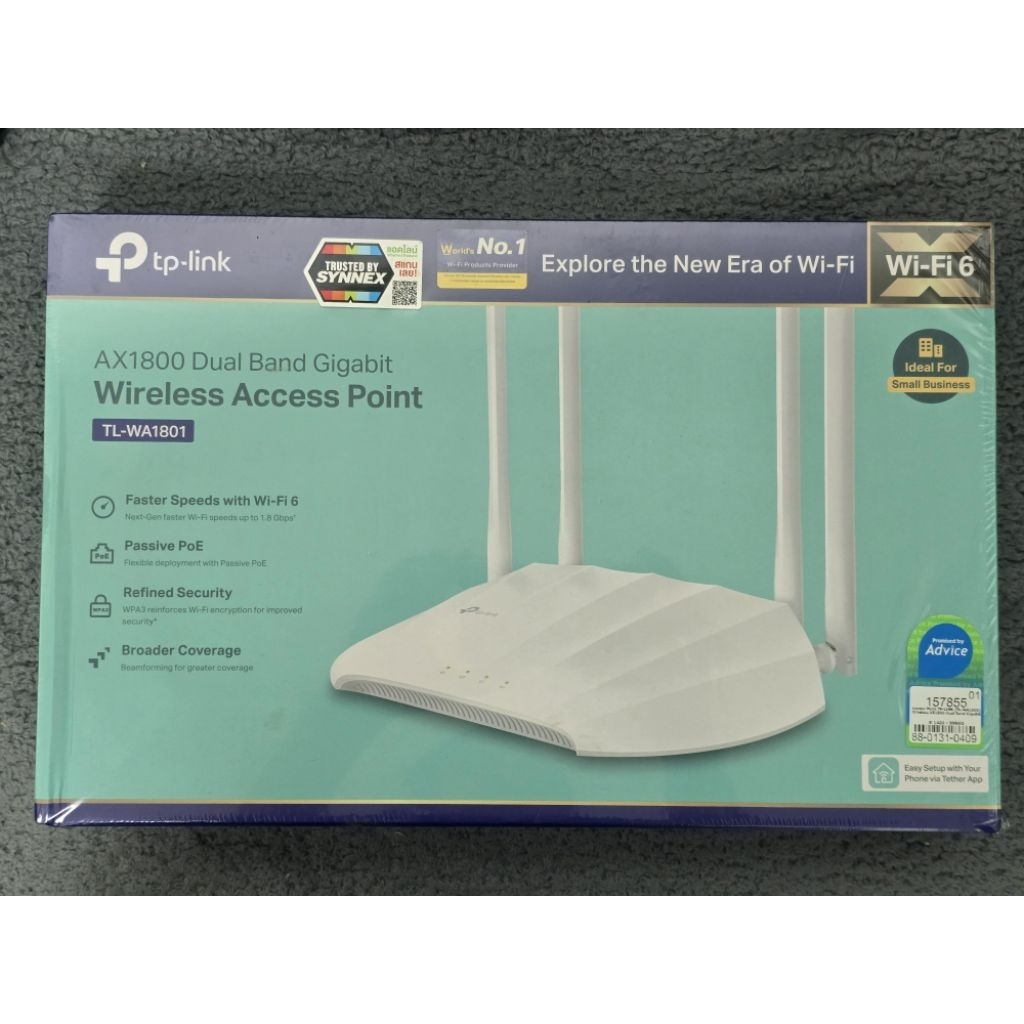 Access Point TP-LINK(TL-WA1801) Wireless AX1800 
