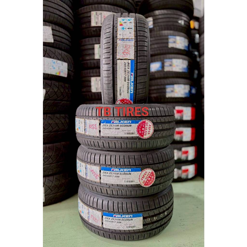 ยางรถยนต์ 245/45R17 99W XL ZE310 // FALKEN (ยางใหม่ปี 2025)