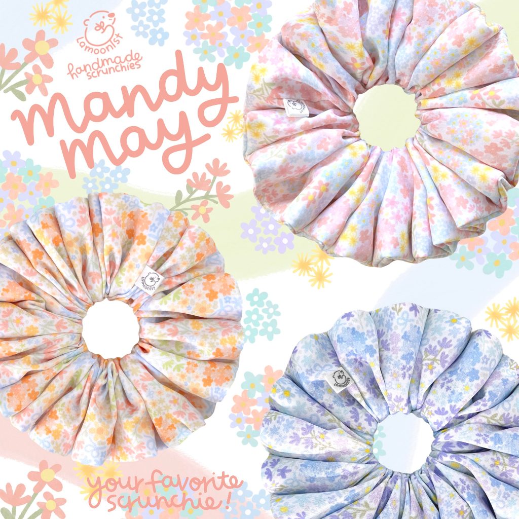 Lamoonist scrunchies • Mandy may