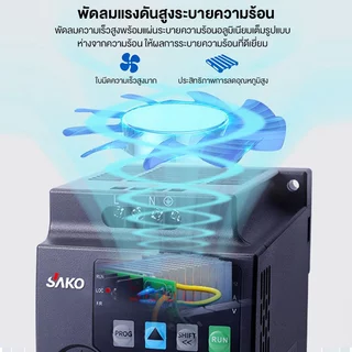 【TOP】 Inverter VFD อินเวอร์เตอร์ Variable Frequency Drive Converter inverter 220v 380v 0.75KW 1.5KW 2.2KW 3ph