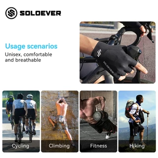 Cycling gloves. Breathable, non-slip, and wear-resistant. Suitable for motorcycling and cycling. Unisex.