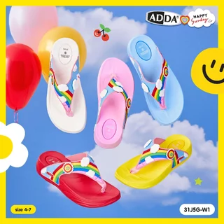 ADDA x HAPPY SUNDAY ลิขสิทธิ์แท้ รองเท้าแตะ สำหรับผู้หญิง รุ่น 31J5GW1 (ไซส์ 4-7)