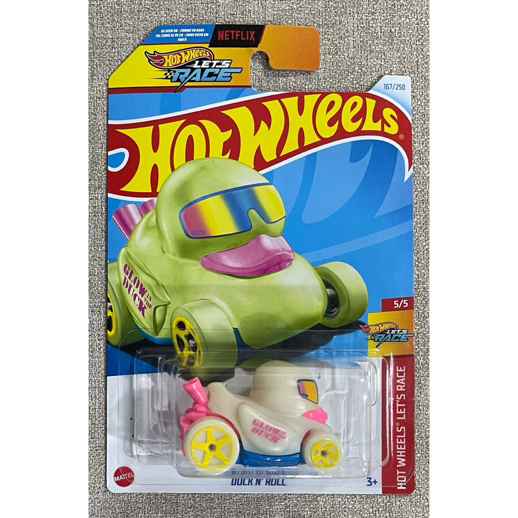 รถเหล็ก Hot Wheels Let's Race Duck N' Roll