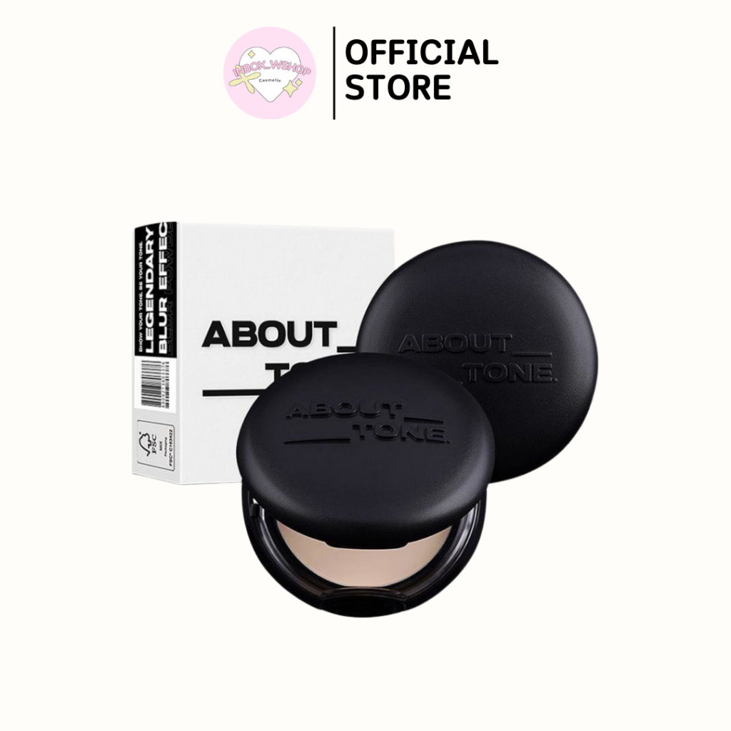 พร้อมส่ง-ส่งไว ของแท้(100%) About Tone Blur Powder Pact 9 g.