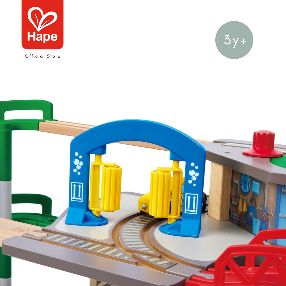 Hape - Multi-Level Railway City Set                ชุดรถไฟสถานีหลายชั้น        3Y+ รูปที่ 5