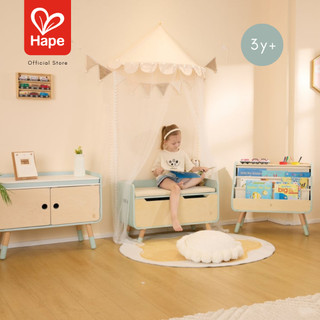 Hape - STORAGE BENCH        สตูลนั่งเก็บของได้        3Y+ รูปที่ 2