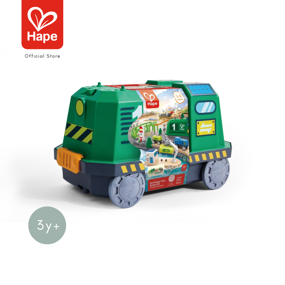 Hape طقم قطار Eco Energy مع دلو (3+) — صورة 8