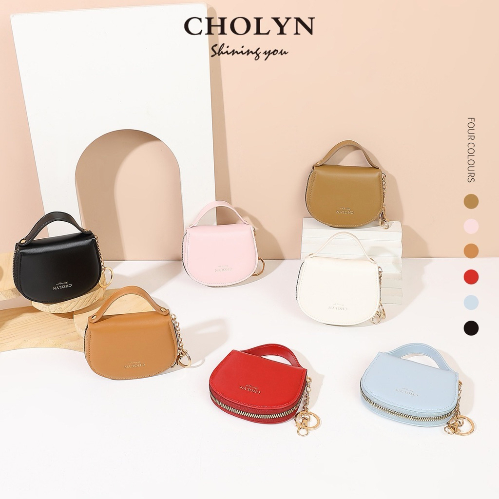 New กระเป๋าเงิน 3 in 1 ใส่เหรียญ ใส่บัตร ใส่แบงค์ได้ รหัส W0225–3