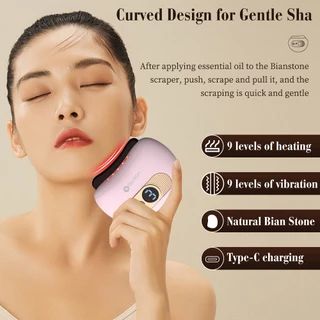 Airuidu GSS01 Electric Gua Sha เครื่องนวดกัวซาไฟฟ้า อุปกรณ์กัวซาสำหรับใบหน้า ฟื้นฟูผิวอย่า กัวซาไฟฟ้า ต่อต้านริ้วรอย