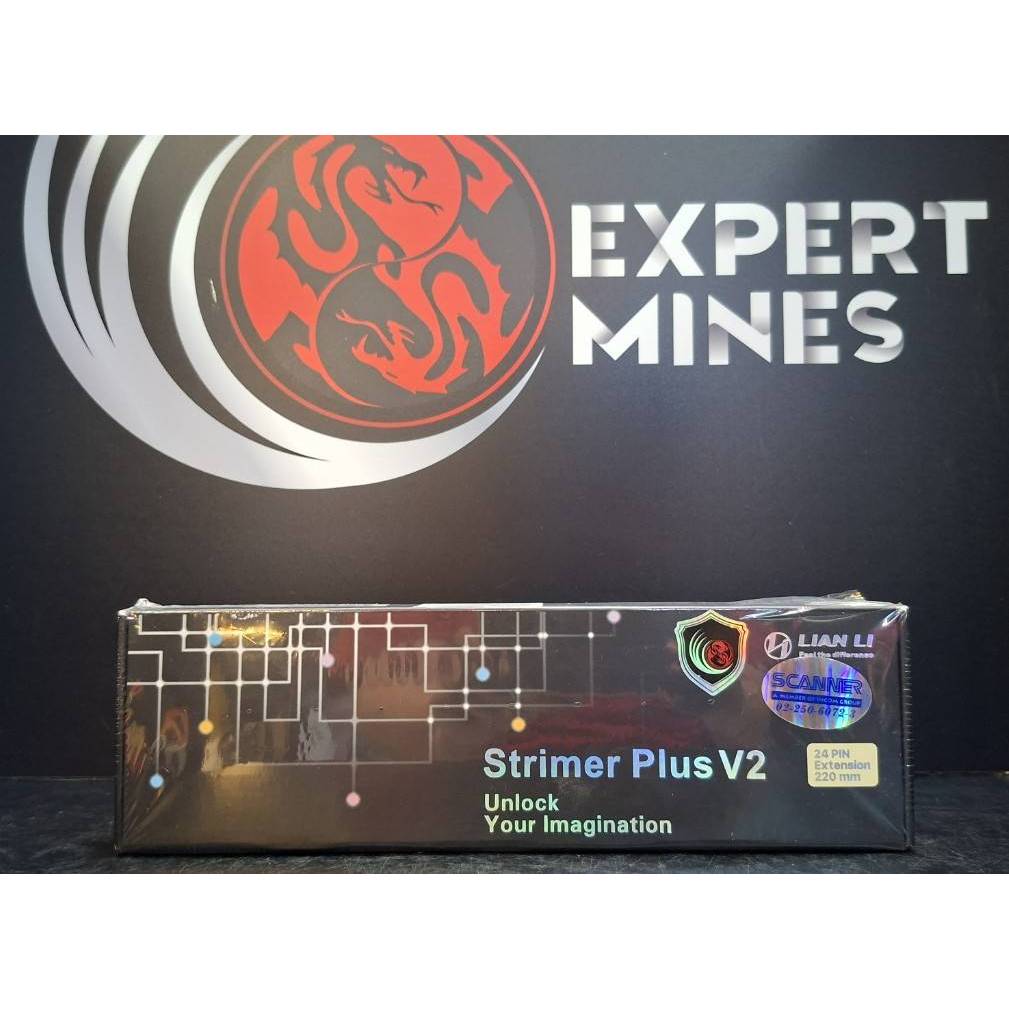 LIAN LI STRIMER PLUS V2 24-PIN EXTENSION 220mm
