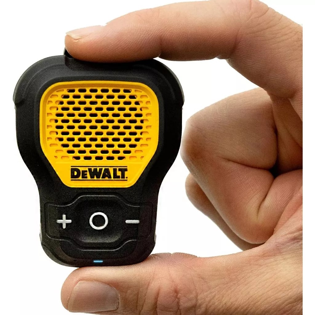 DEWALT ลำโพงบลูทูธแบบสวมใส่ รุ่น DXMA1901148EP (สินค้าสำหรับโปรโมชั่น)