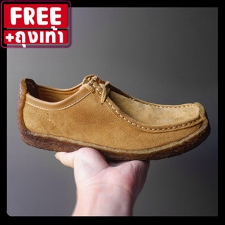 [ พร้อมส่งจากไทย ] รองเท้าหนัง Wallabee รองเท้า Boat Shoes ร…