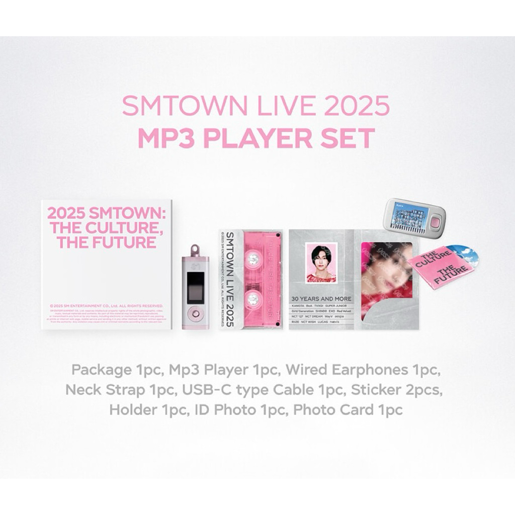 ‼️ สอบถามสต็อกก่อนสั่ง ‼️  PER-ORDER RIIZE SMTOWN LIVE 2025 MP3 PLAYER SET