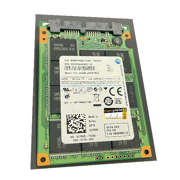 SSD/Dell/Micro/SATA-256GB/0J765R/Samsung/MMDPE56GTDXP-MVBD7/สินค้ามีพร้อมส่ง/