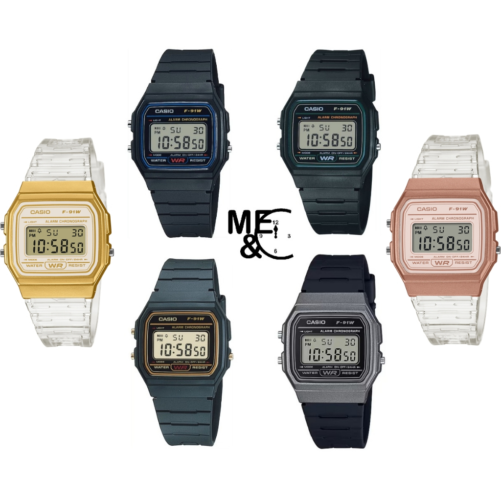Casio F-91 series ของแท้ประกัน CMG