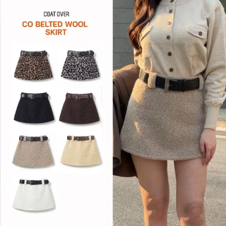 CO1028 – CO Belted Wool Skirt