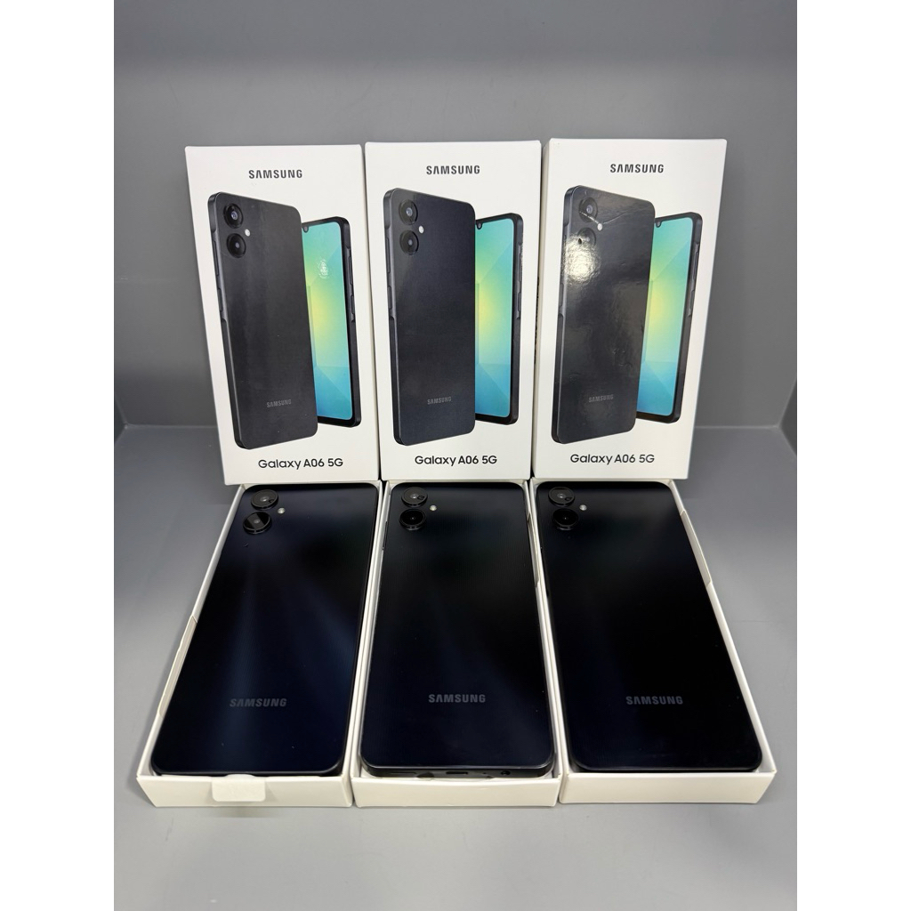 ‼️Samsung A06 5G (6/128)‼️  ✅มือ2 สภาพเครื่องสวย ✅Ram 6 Rom 128 ✅มีอุปกรณ์ของแท้ครบกล่อง