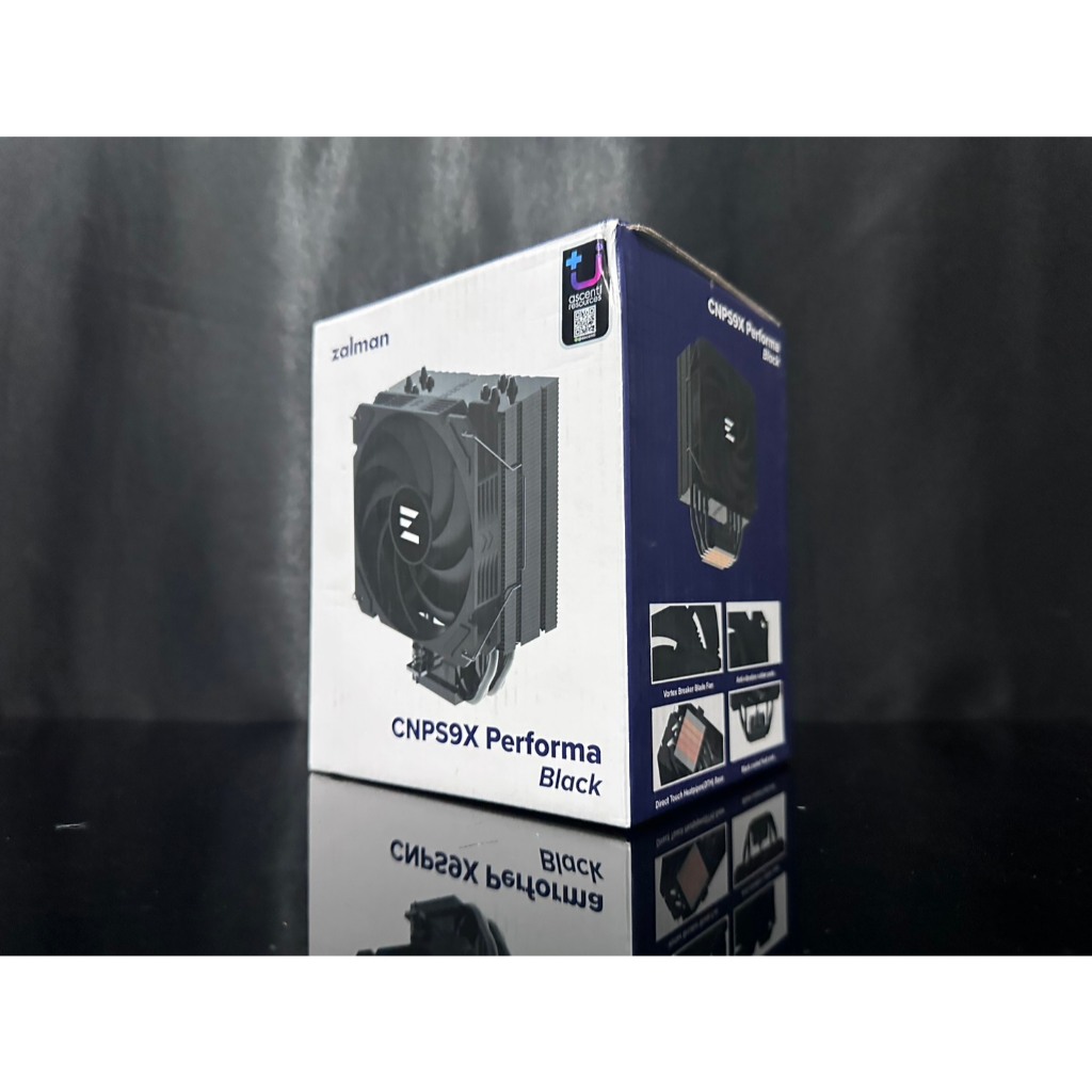 ซิงค์พัดลม(CPU FAN COOLING) ZALMAN CNPS9X PERFORMA BLACK