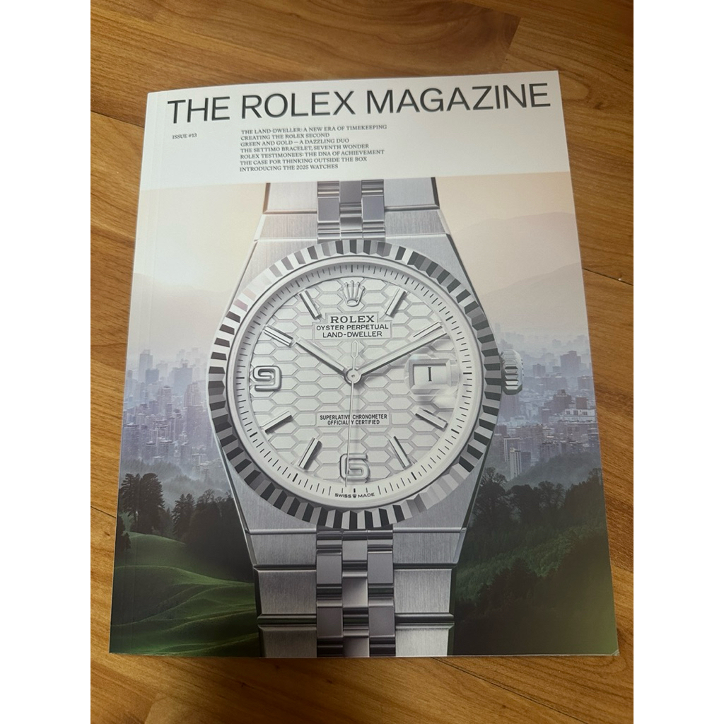 Rolex magazine 13 แท้