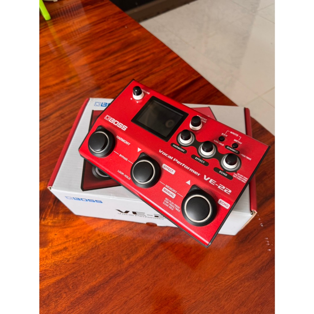 BOSS VE-22 Vocal Performer เอฟเฟคช่วยเสียงร้อง VE22 สร้างเสียงร้องประสาน อดีตประกันศูนย์