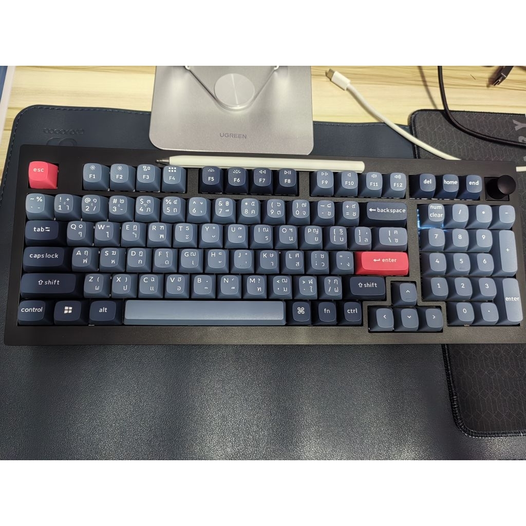 keychron​ V5max​  silent red switch