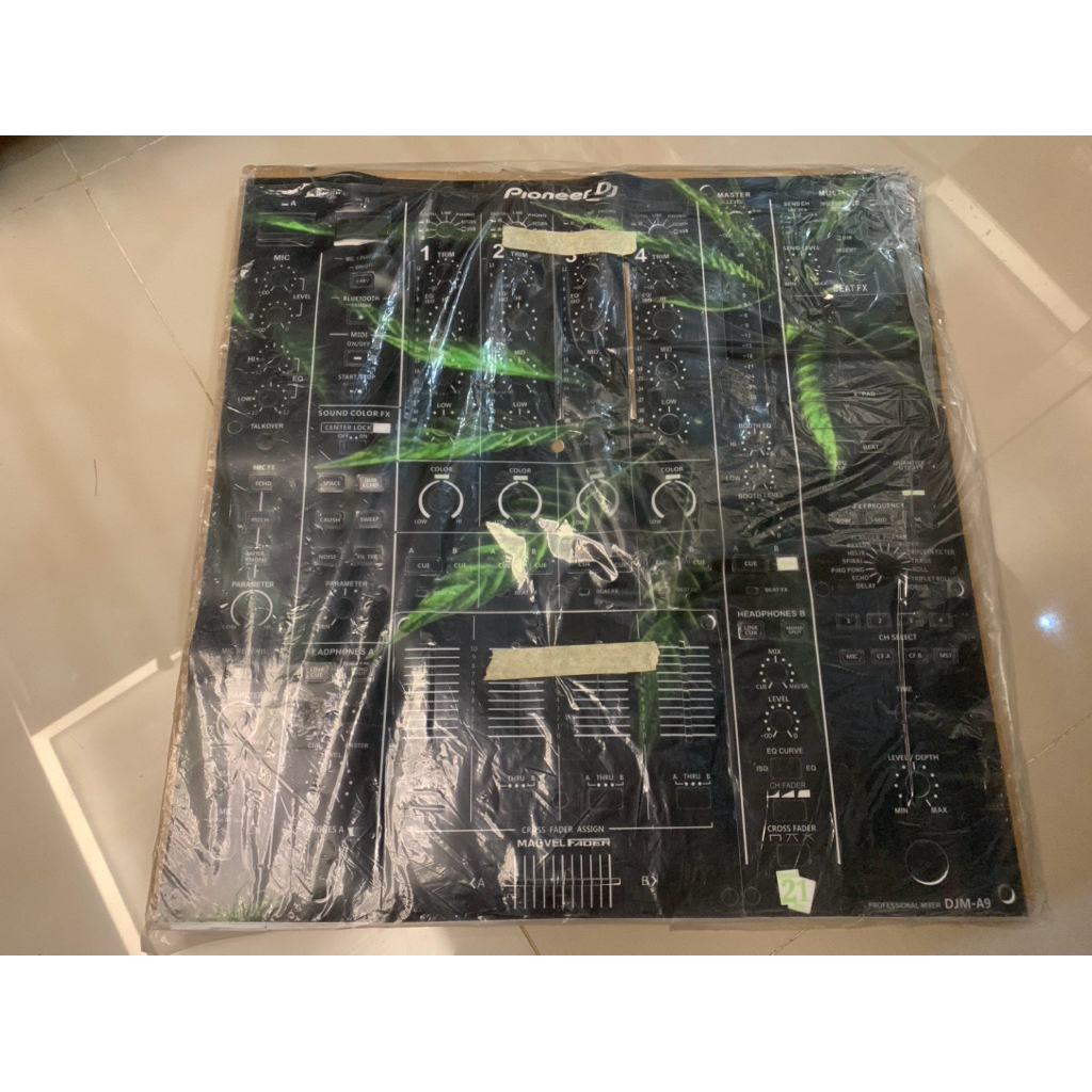 Skin cover DJ for DJM A9 สติกเกอร์ ติดเครื่อง DJ สำหรับเครื่องเล่น DJM A9