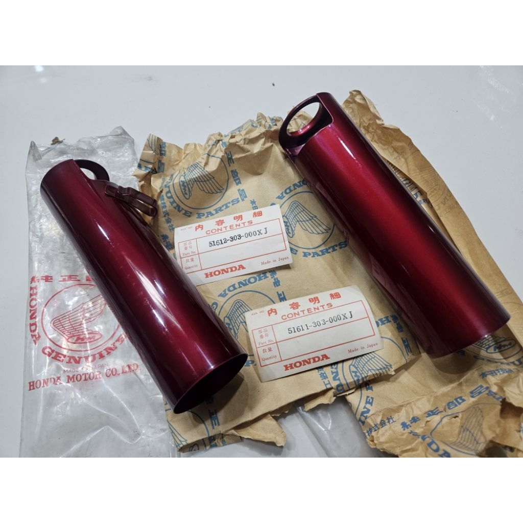 ปลอกโช๊คล่าง ซ้าย/ขวา แท้ใหม่ ญี่ปุ่น Honda CD125 K CD125K CD175K CD175K
